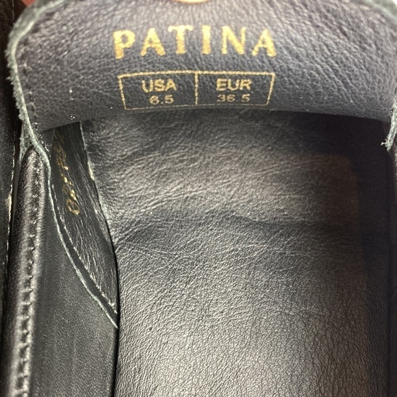 Patina Portland Leather Goods Genuine Leather Rounded Toe Loafer 6.5 Preppy - Picture 12 of 16